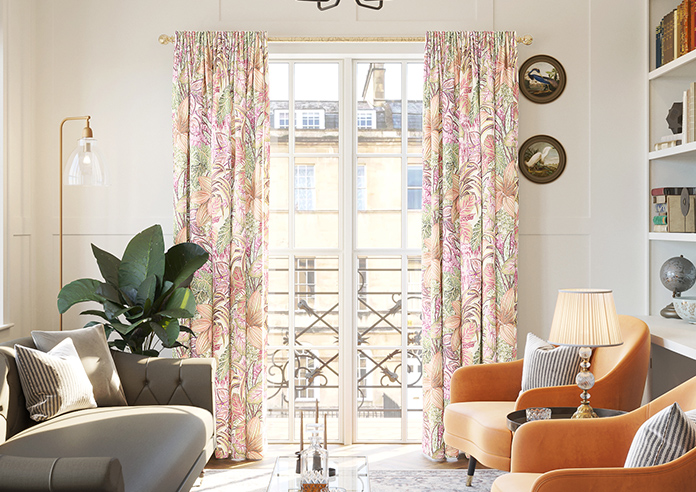 Canopy, Blood Orange - Made to Measure Curtain - Image 3